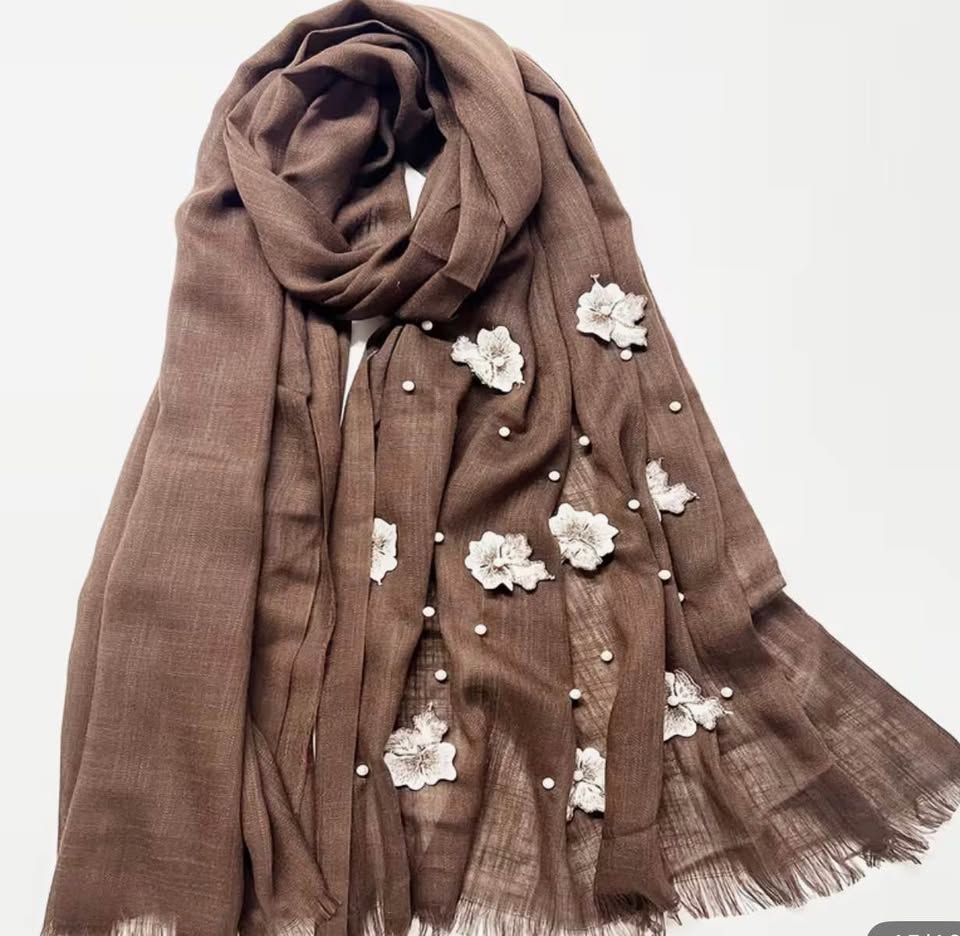 Beaded Scarf Shawl - Image 3