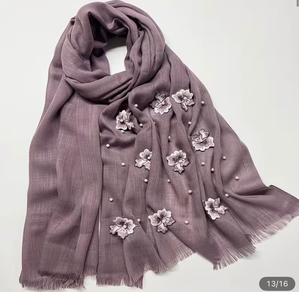 Beaded Scarf Shawl - Image 2